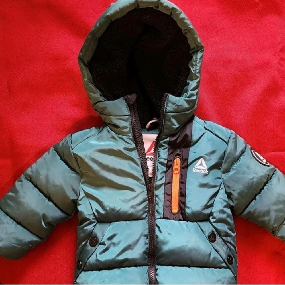 Reebok Forest Green Hooded Jacket